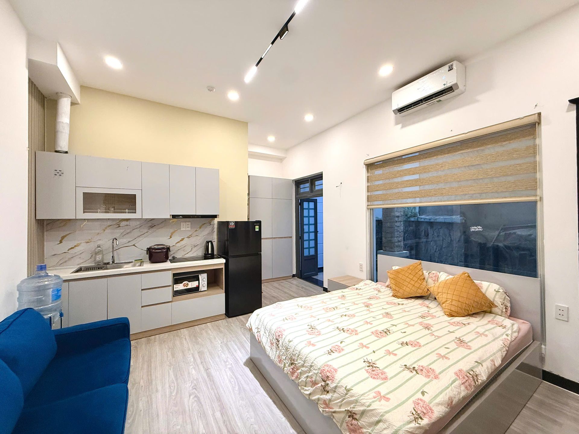 Bếp và giường