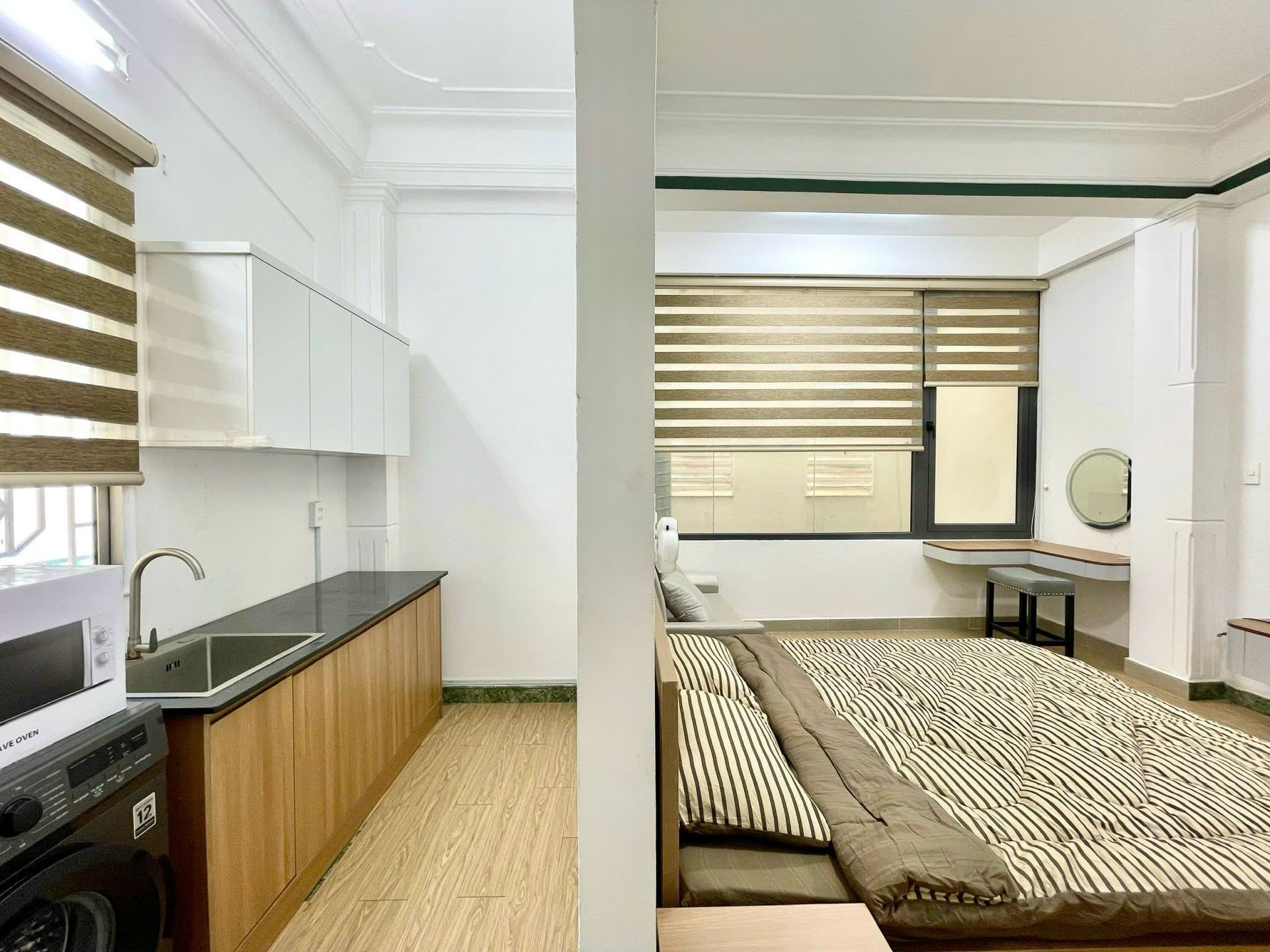 Bếp và giường